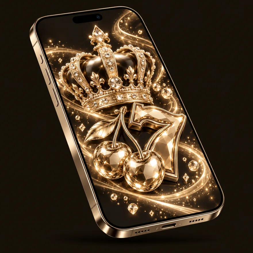 Smartphone with crown — Ruby Reels