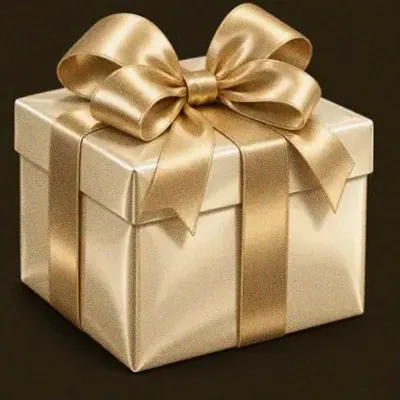 Ribboned gift box — Ruby Reels