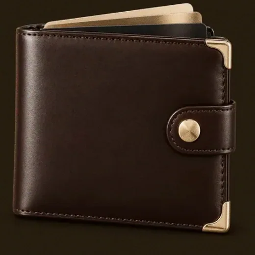 Leather wallet — Ruby Reels