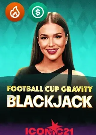 Football Cup Gravity Blackjack live game cover