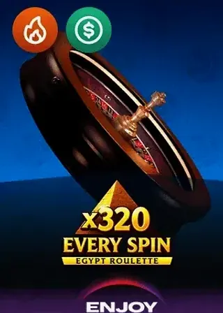 Egypt Roulette x320 live game cover