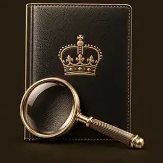 Passport magnifying glass — Ruby Reels