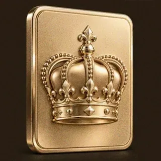 Royal crown plaque — Ruby Reels