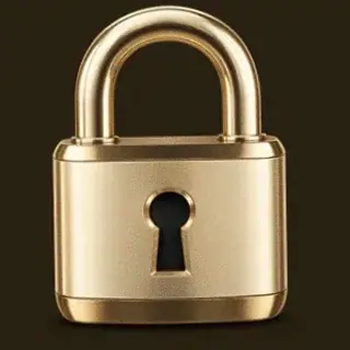 Metal padlock — Ruby Reels