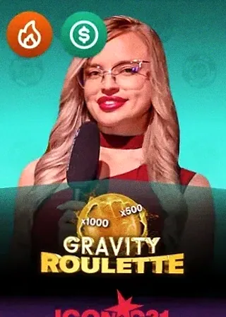 Gravity Roulette live game cover