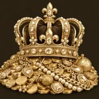 Gold treasure pile — Ruby Reels