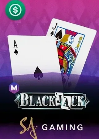 M Blackjack live game cover