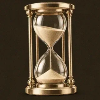 Ornate hourglass — Ruby Reels